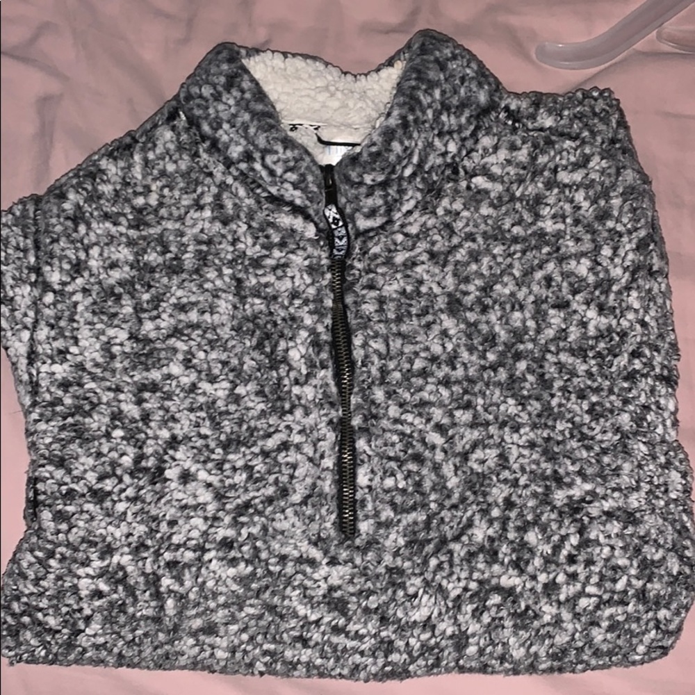 sherpa quarter zip